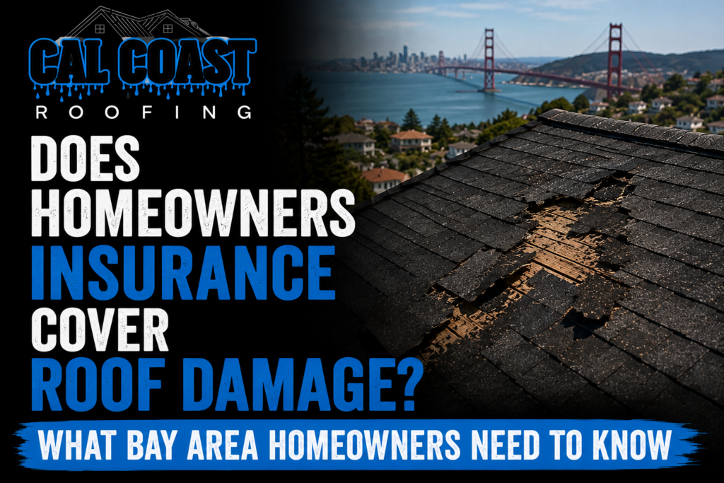 Does Homeowners Insurance Cover Roof Damage? What Bay Area Homeowners Need to Know