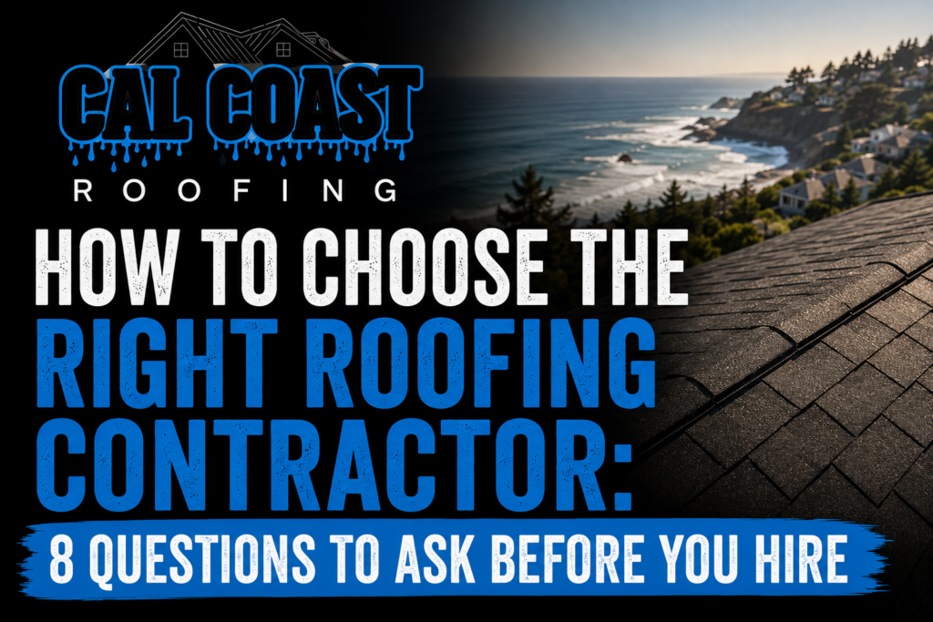 How to Choose the Right Roofing Contractor- 8 Questions to Ask Before You Hire