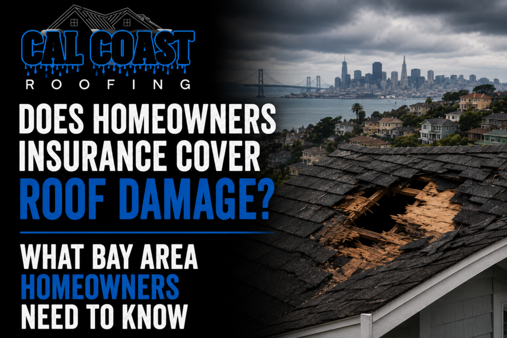Does Homeowners Insurance Cover Roof Damage? What Bay Area Homeowners Need to Know